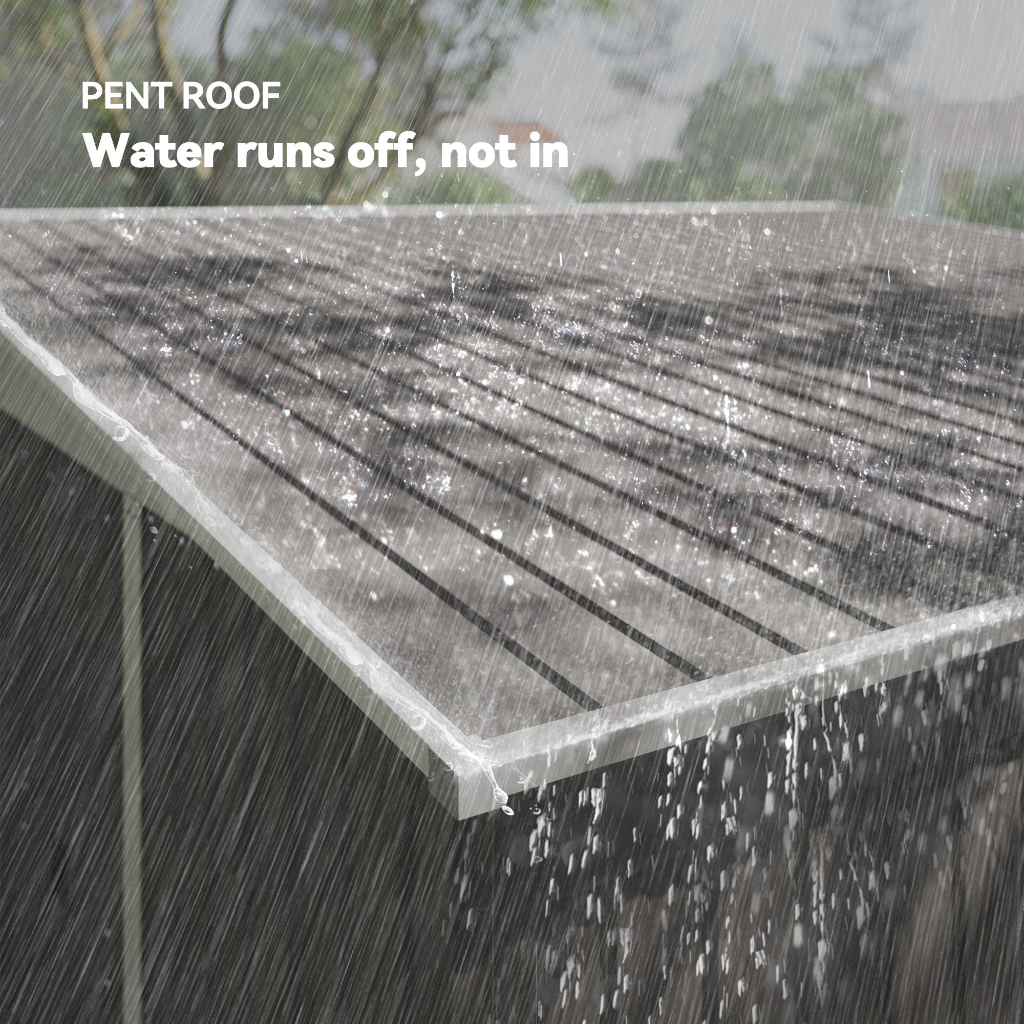 11' x 9' Metal Outdoor Storage Shed, Tool House with Double Lockable Doors for Backyard, Patio, Lawn, Garage, Gray - Gray - Image 8