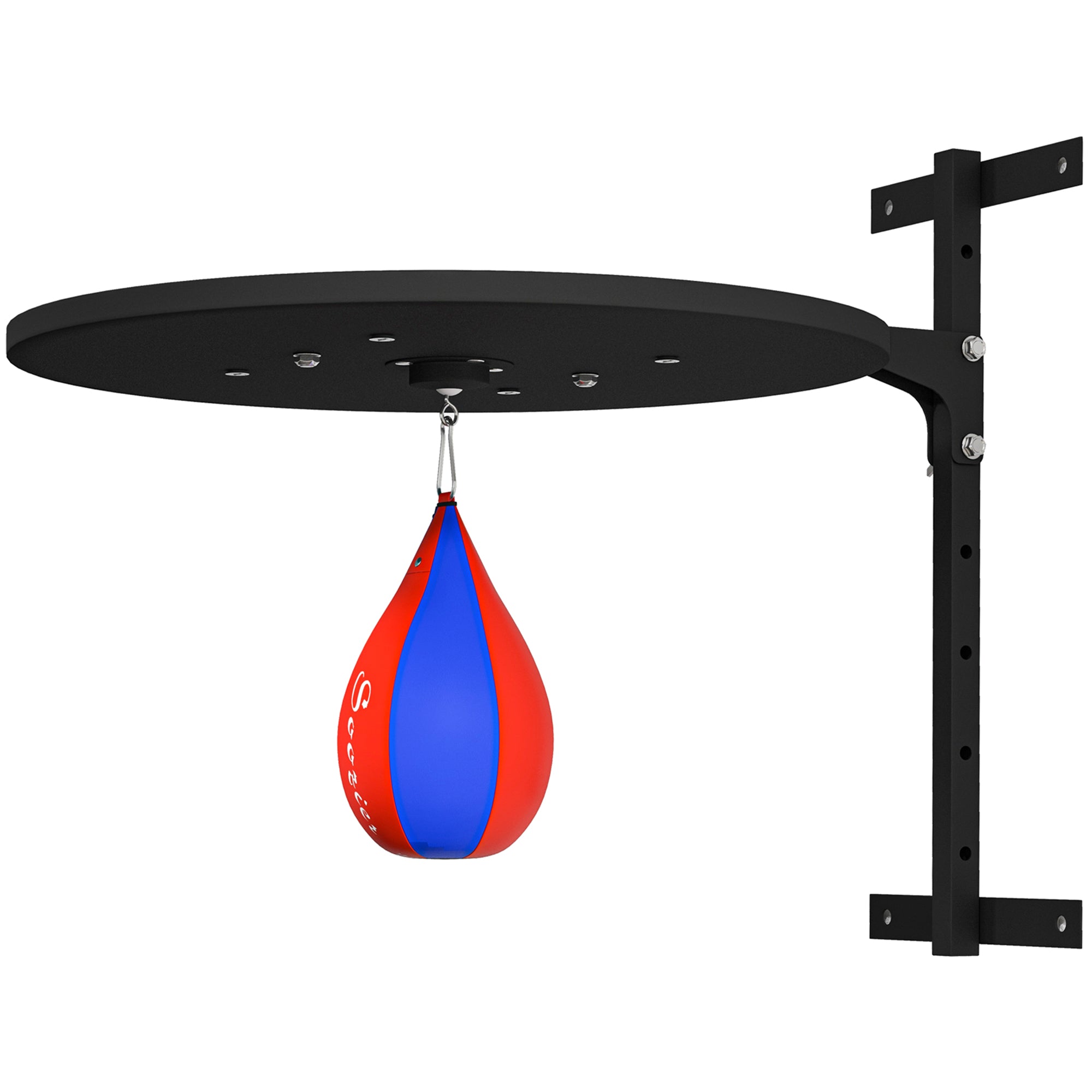 Wall Mounted Speed Bag Platform, Height Adjustable Punching Bag Training Kit