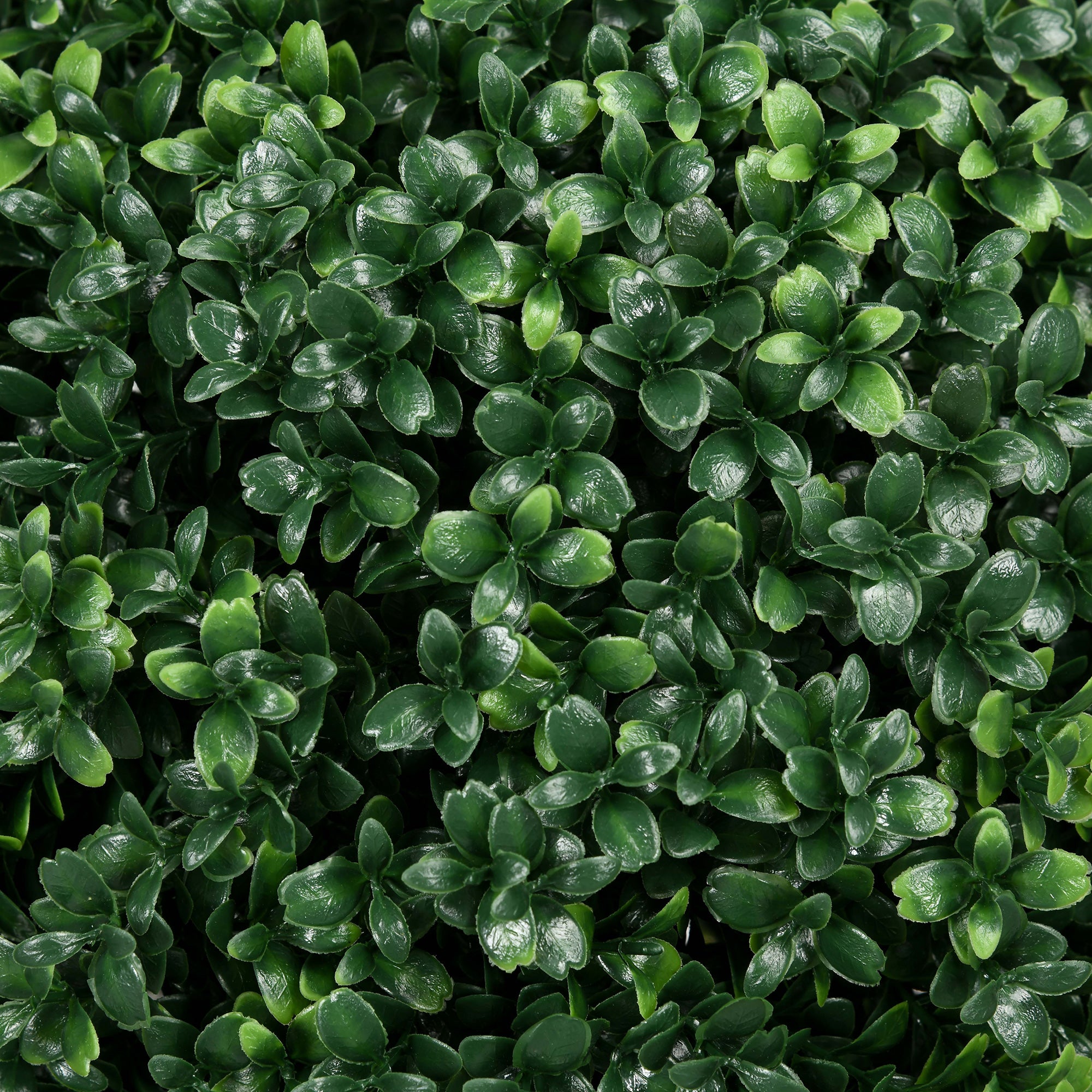 Artificial Boxwood Trees w/ Ground Stake, Set of 2 Ball Shaped Topiary Trees for Home Office & Living Room, UV Resistant
