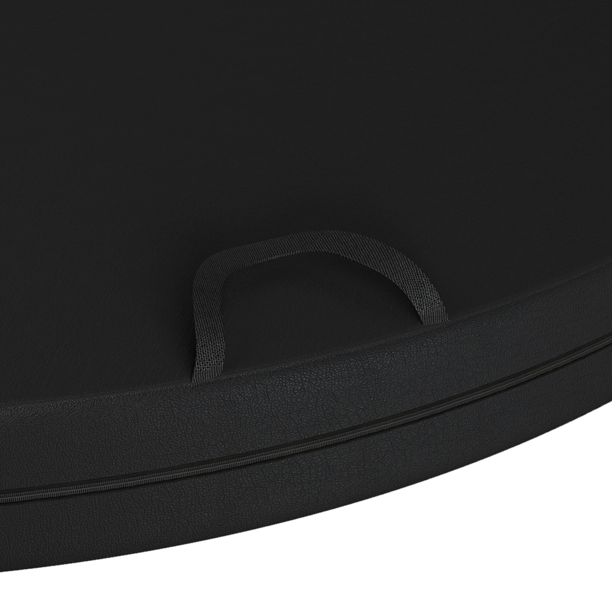Foldable Crash Mat, Pole Padding with Carrying Handles and EPE Foam for Dance Training and Exercise, Black