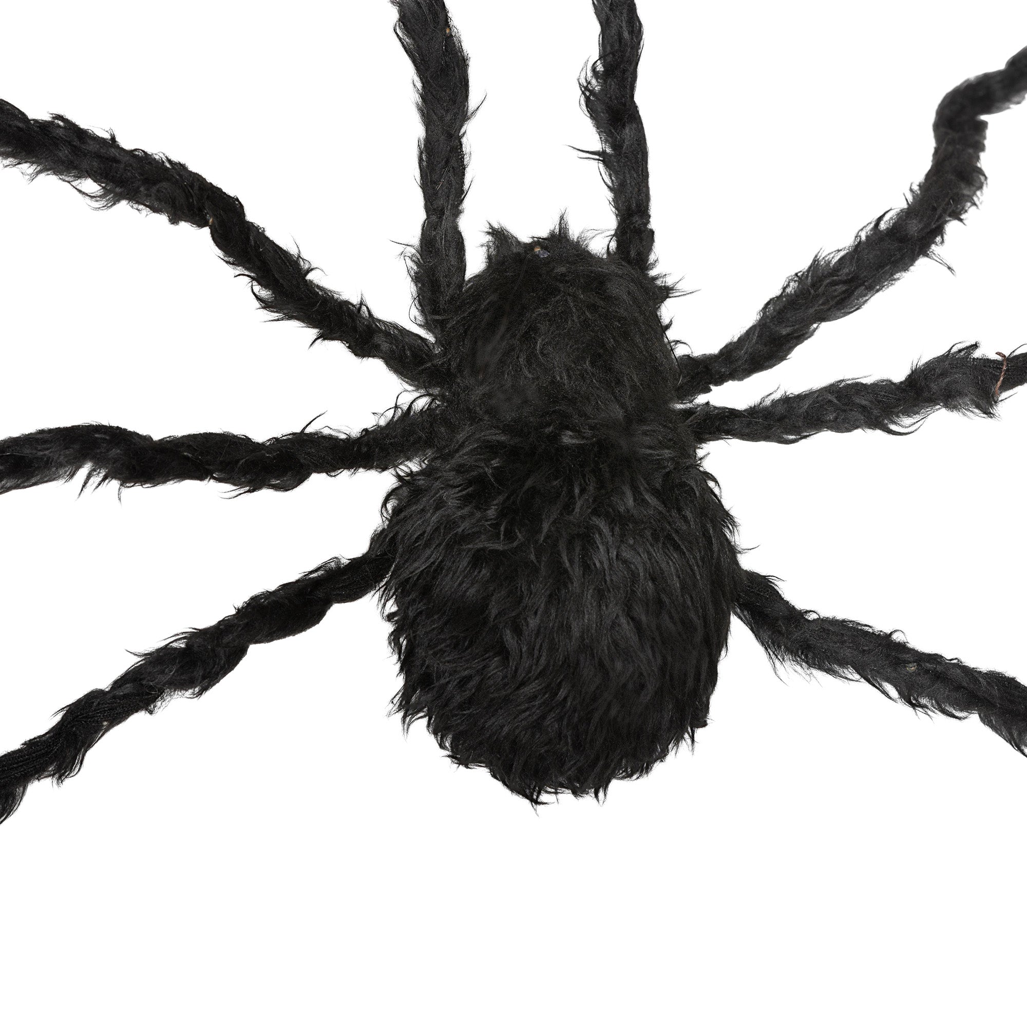 3.25" Halloween Prop Light-up Oversized Spider, Outdoor Halloween Decoration with Light Up Bendable Legs
