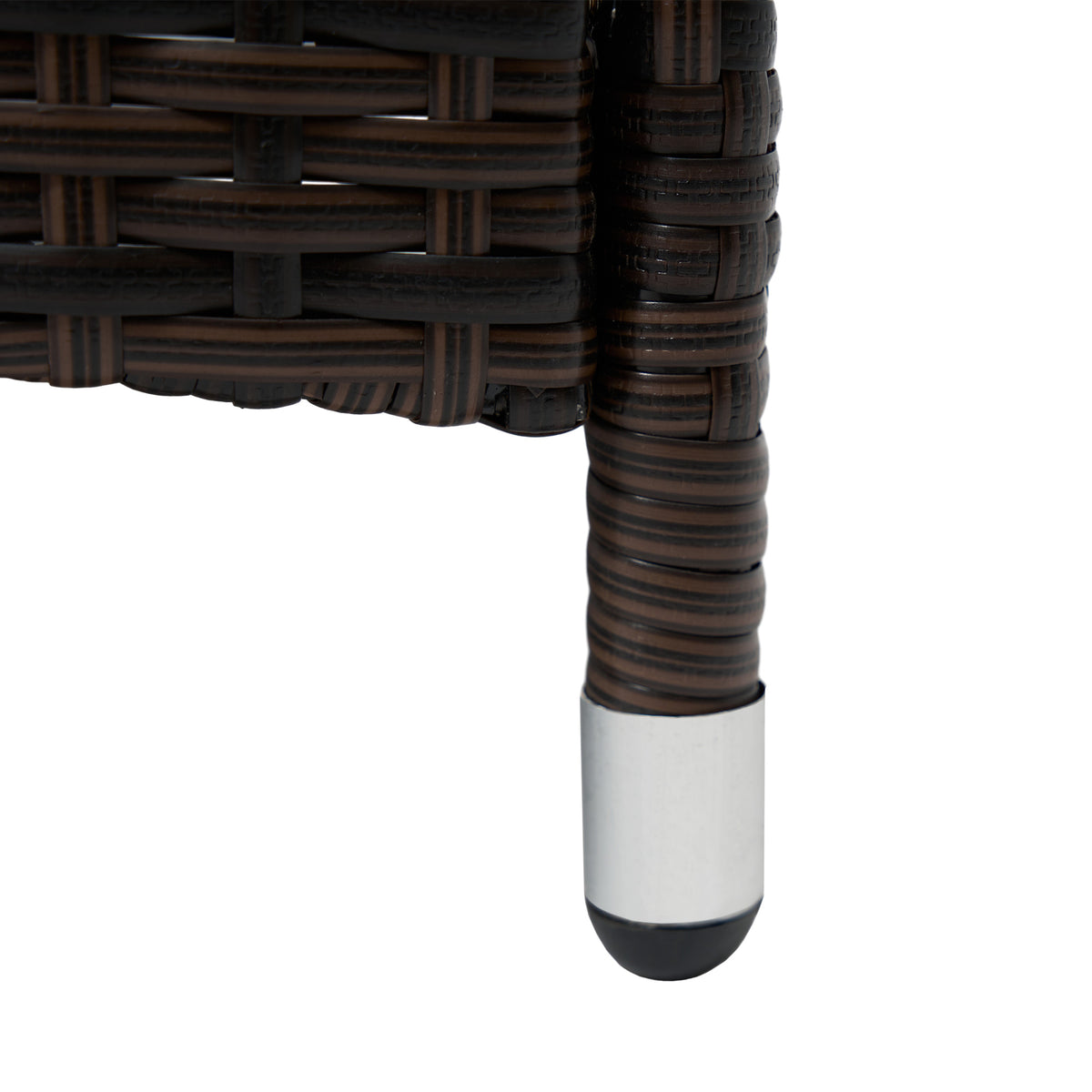 2 Reclining Chaise Lounge Chairs, Rolling Outdoor Chairs with Cushion, Pillow, Headrest, Armrests, and Wheels, Dark Blue