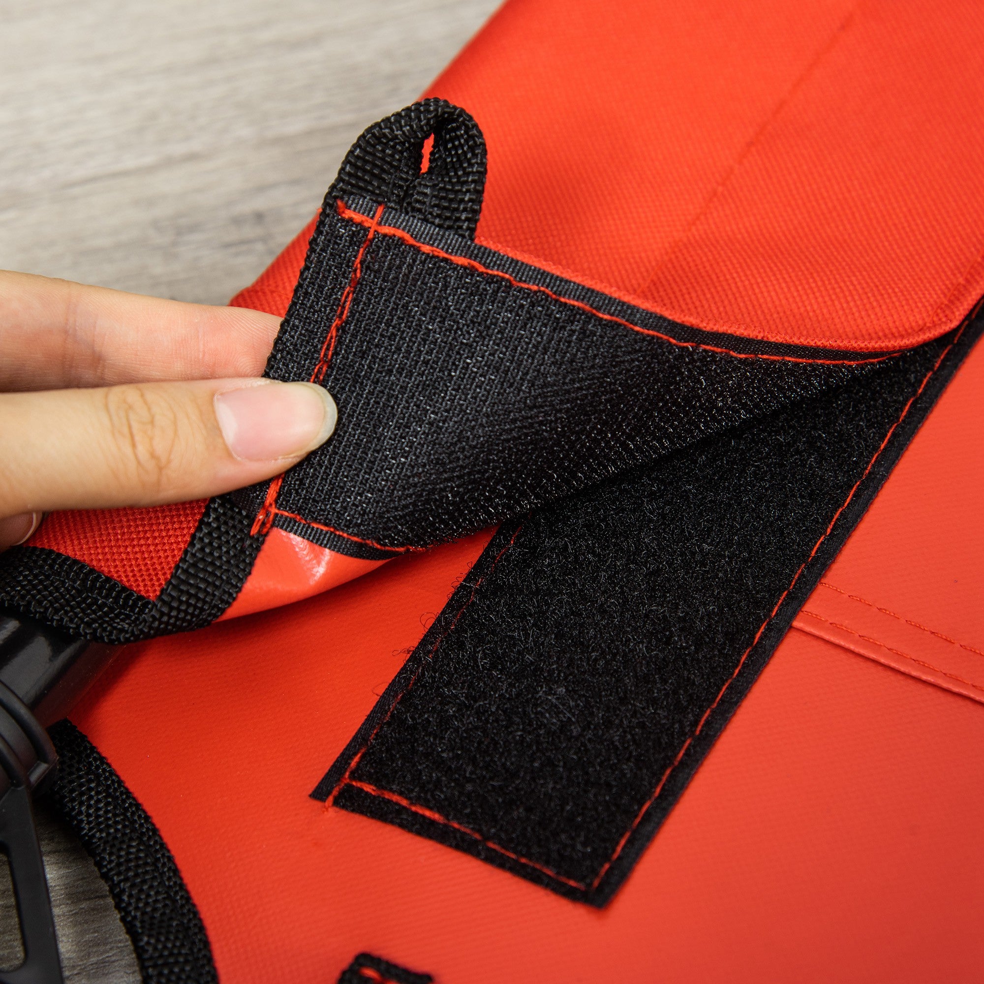 36" x 30" Elevated Cooling Summer Dog Cot Pet Bed With Mesh Ventilation - Red - Red - Image 8