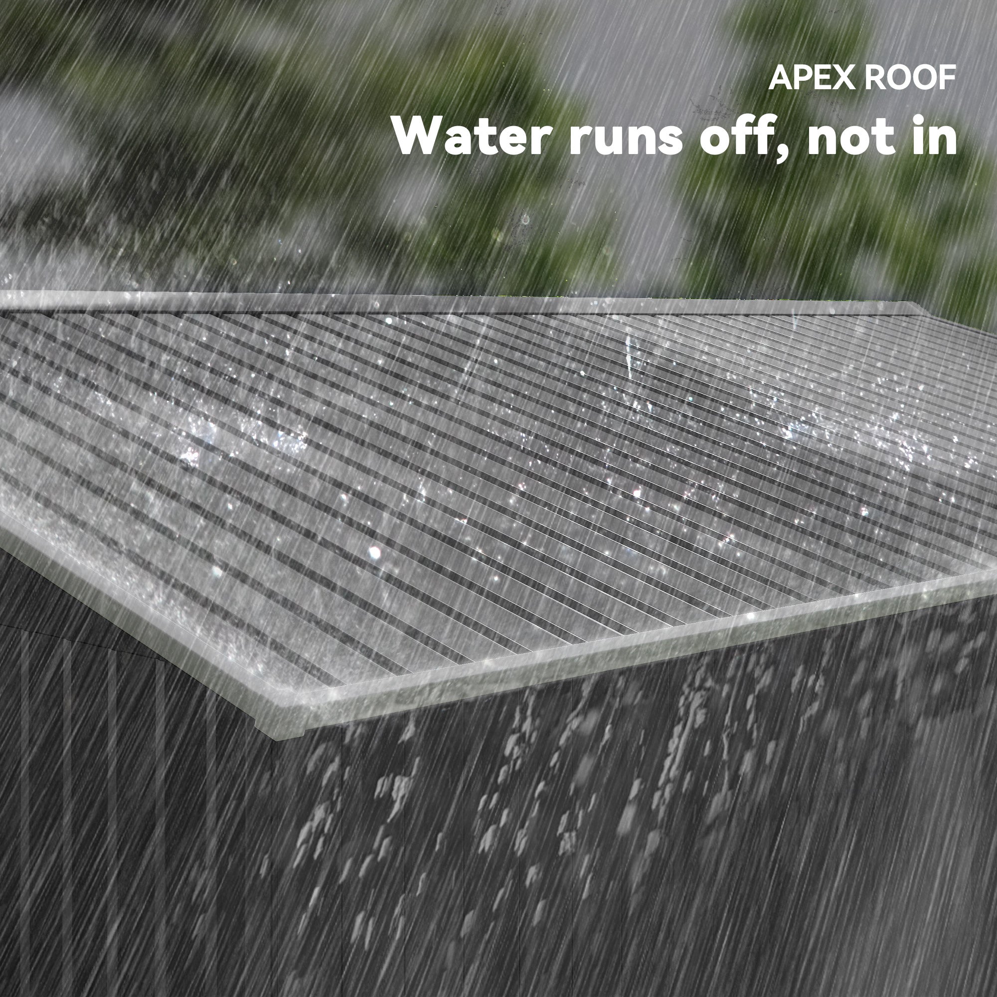 11' x 9' Metal Storage Shed Garden Tool House with Double Sliding Doors, 4 Air Vents for Backyard, Patio, Gray - Gray - Image 7