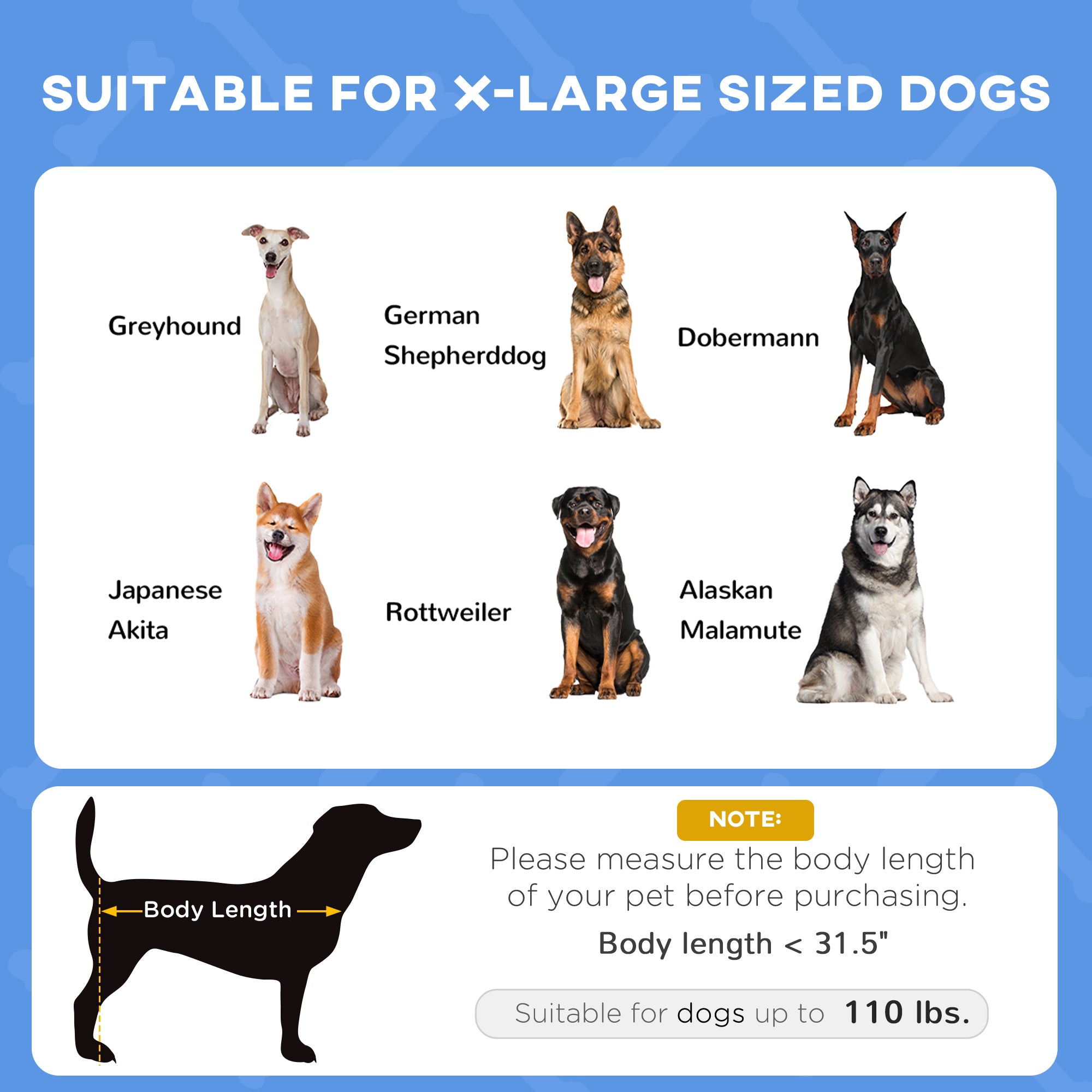48" x 36" Elevated Portable Dog Cot Cooling Pet Bed with UV Protection Canopy Shade, Dark Blue - Blue - Image 4