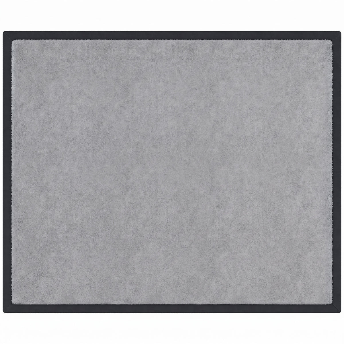 1.2" Thick Baby Play Mat, 71" x 59" Playpen Mat, Non-Slip, Water-Resistant, Soft Flannel for Crawling Playing, Dark Gray