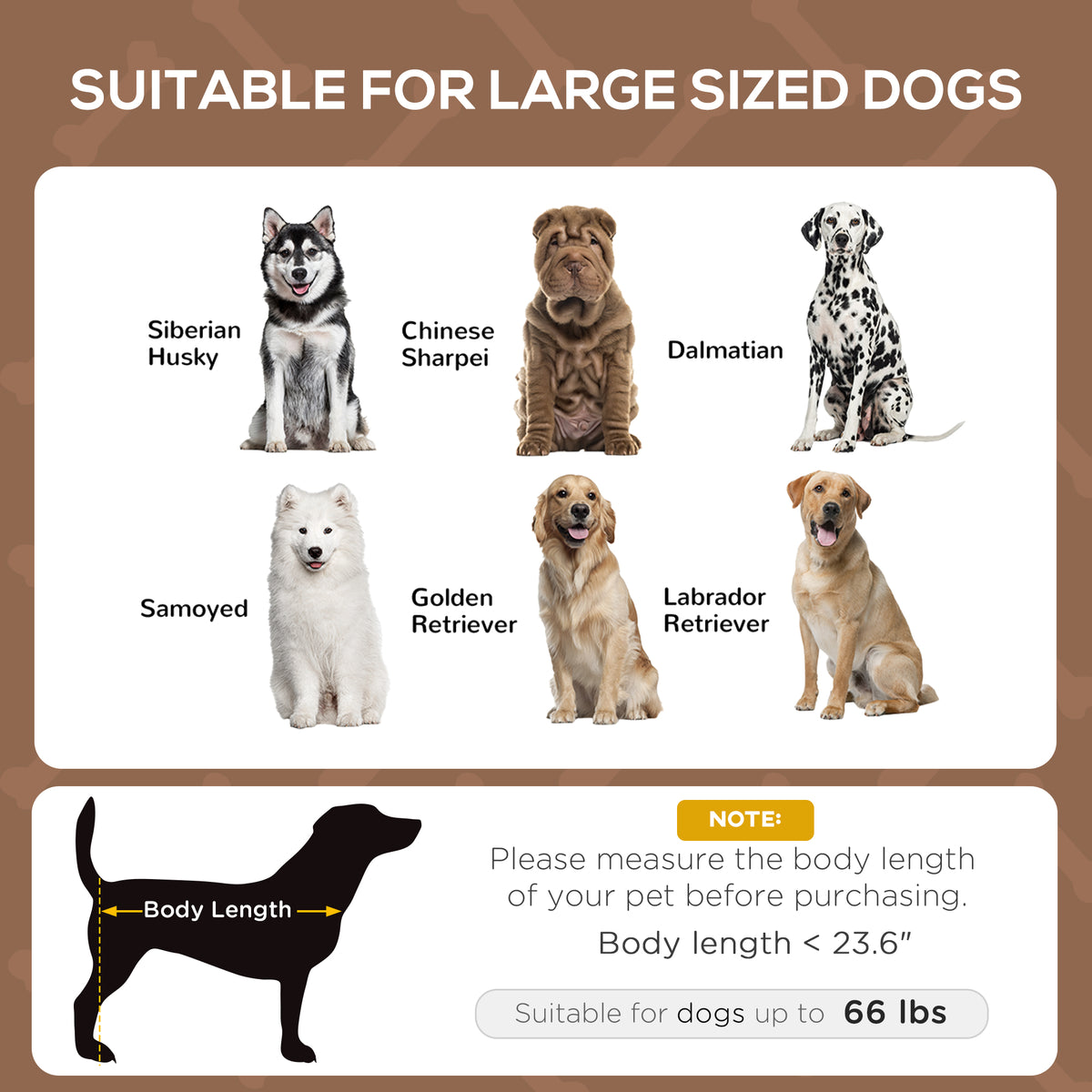 Elevated Portable Dog Cot Pet Bed with UV Protection Canopy Shade, 36 inch, Coffee - Coffee - Image 4