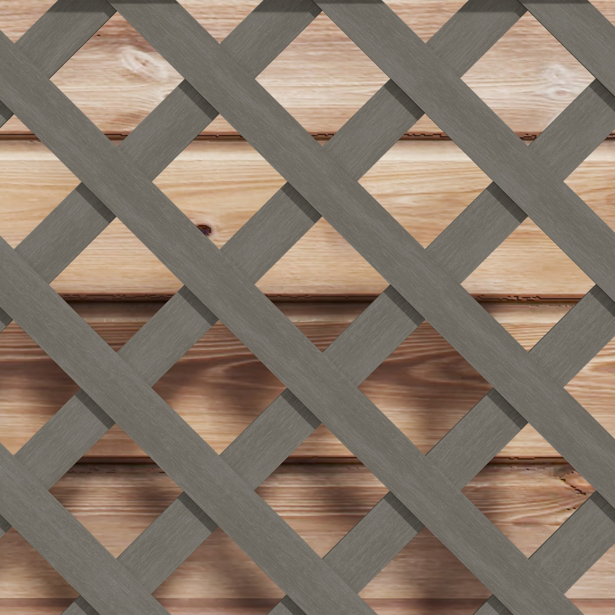 Trellis Planter Box for Climbing Plants, Raised Garden Bed w/ Trellis Lattice for Outdoor Garden, Deck, Backyard, Gray - Dark Gray - Image 7