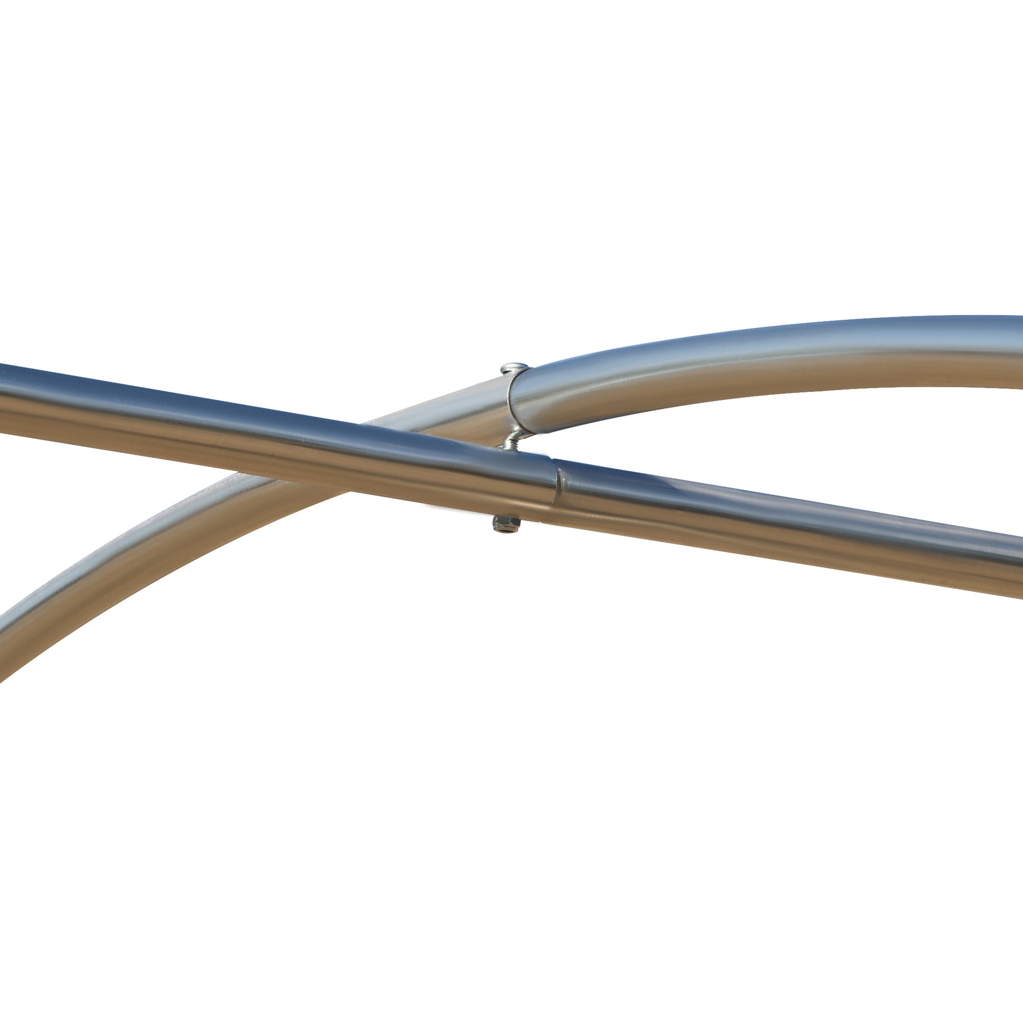 10' x 10' x 7' Walk-in Tunnel Greenhouse with High-Quality Transparent PE Cover, Zipper Doors & Windows - Green - Image 8