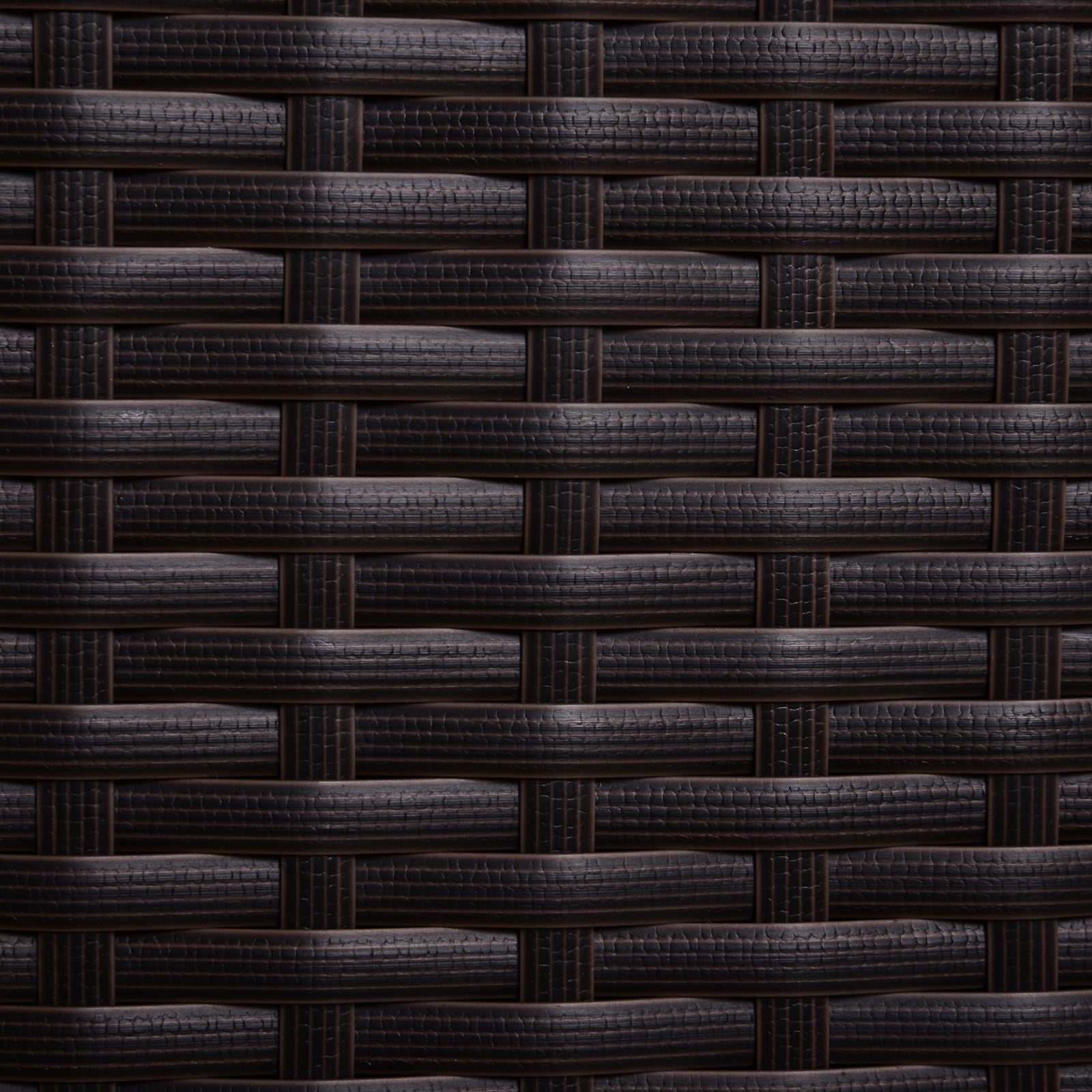Patio PE Rattan Storage Cabinet, Wicker Pool Cabinet Organizer, Outdoor Towel Rack for Pool with 3 Drawers, Brown - Brown - Image 8