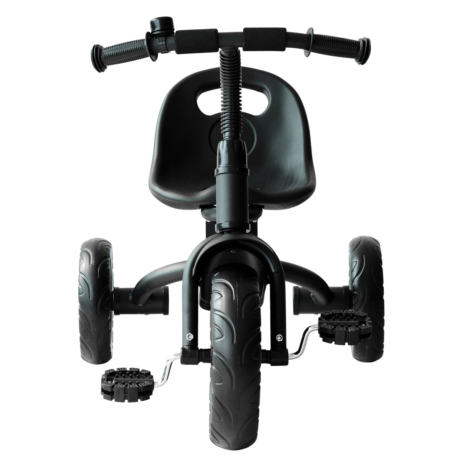 3-Wheel Recreation Ride-On Toddler Bike With Bell for Children Indoor / Outdoor, Black