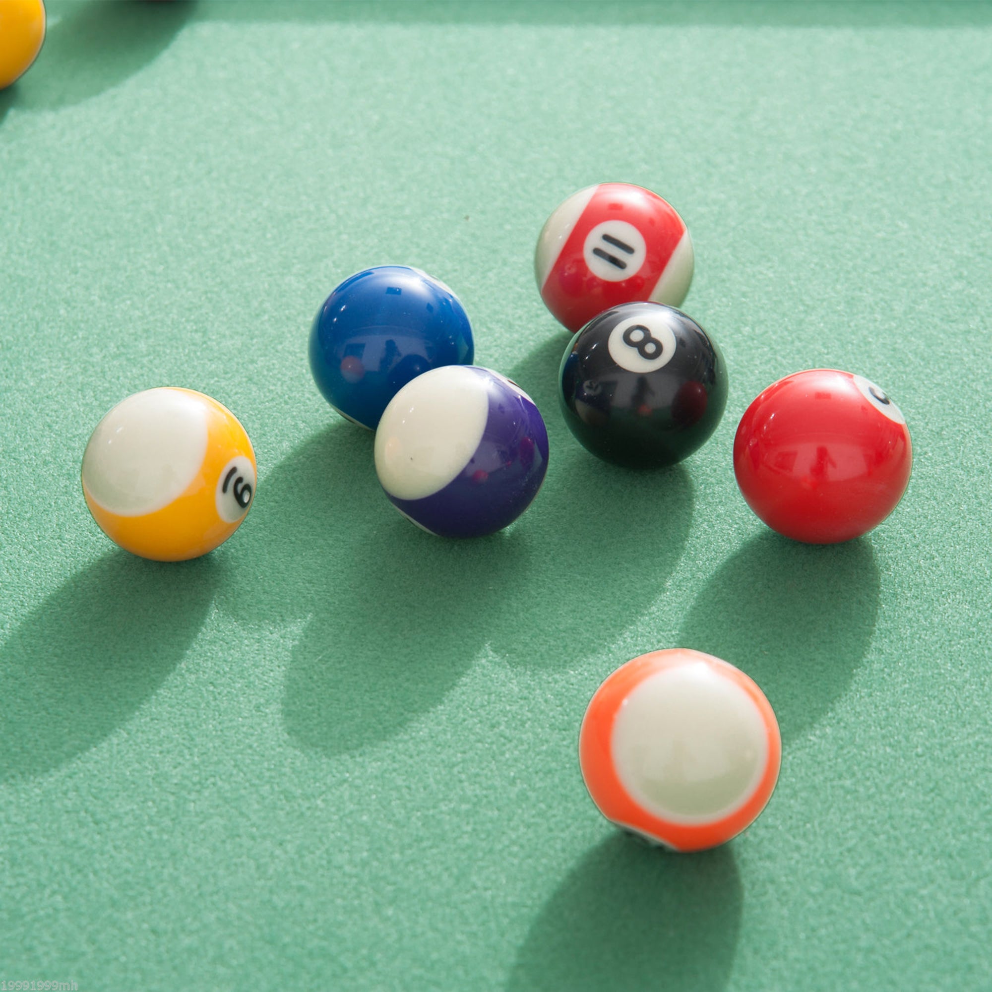 55'' Portable Folding Billiards Table Game Pool Table for Whole Family Number Use With Cues, Ball, Rack, Green