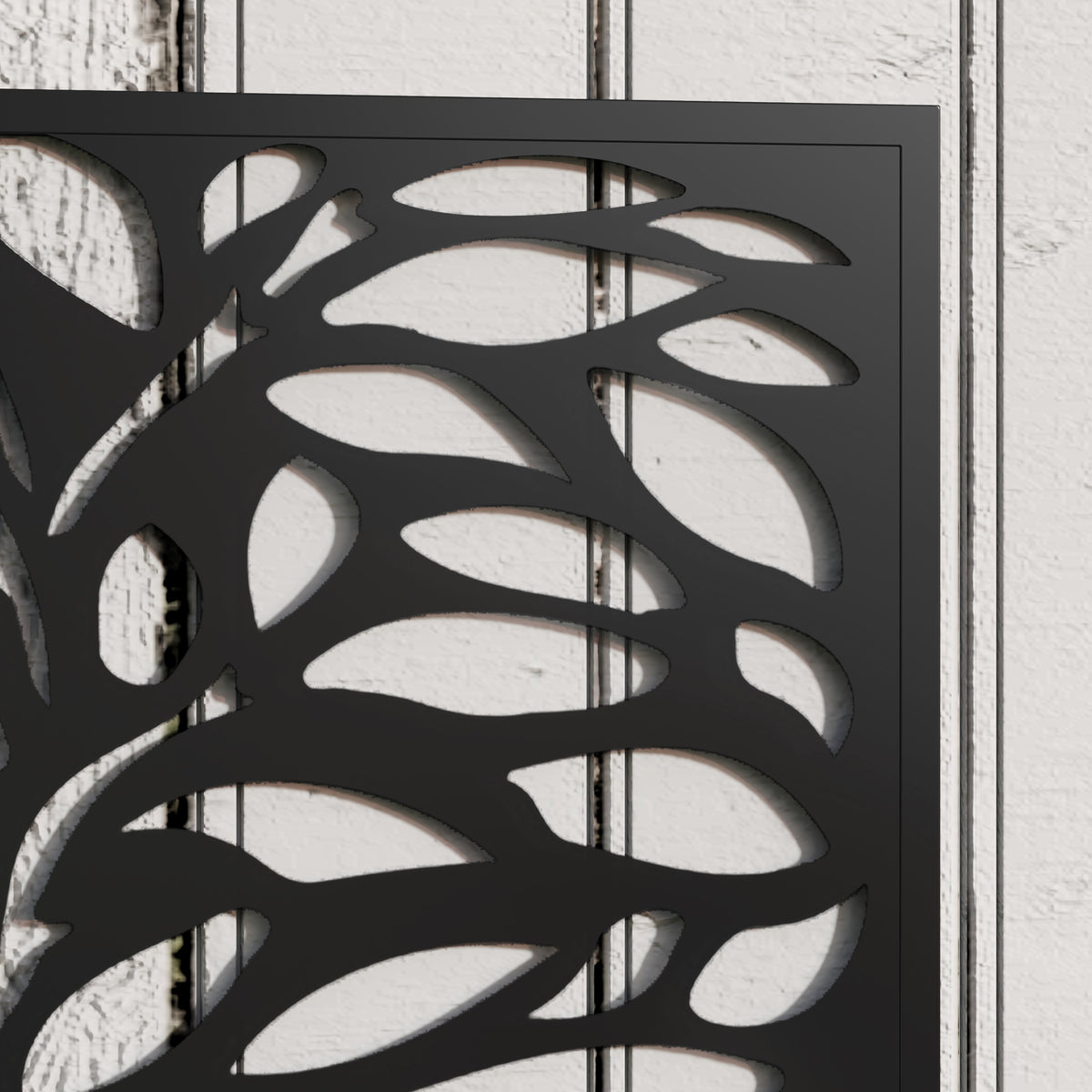 Metal Garden Bed with Trellis for Climbing Plants, Freestanding or Wall Mounted Flower Bed for Garden, Patio, Balcony