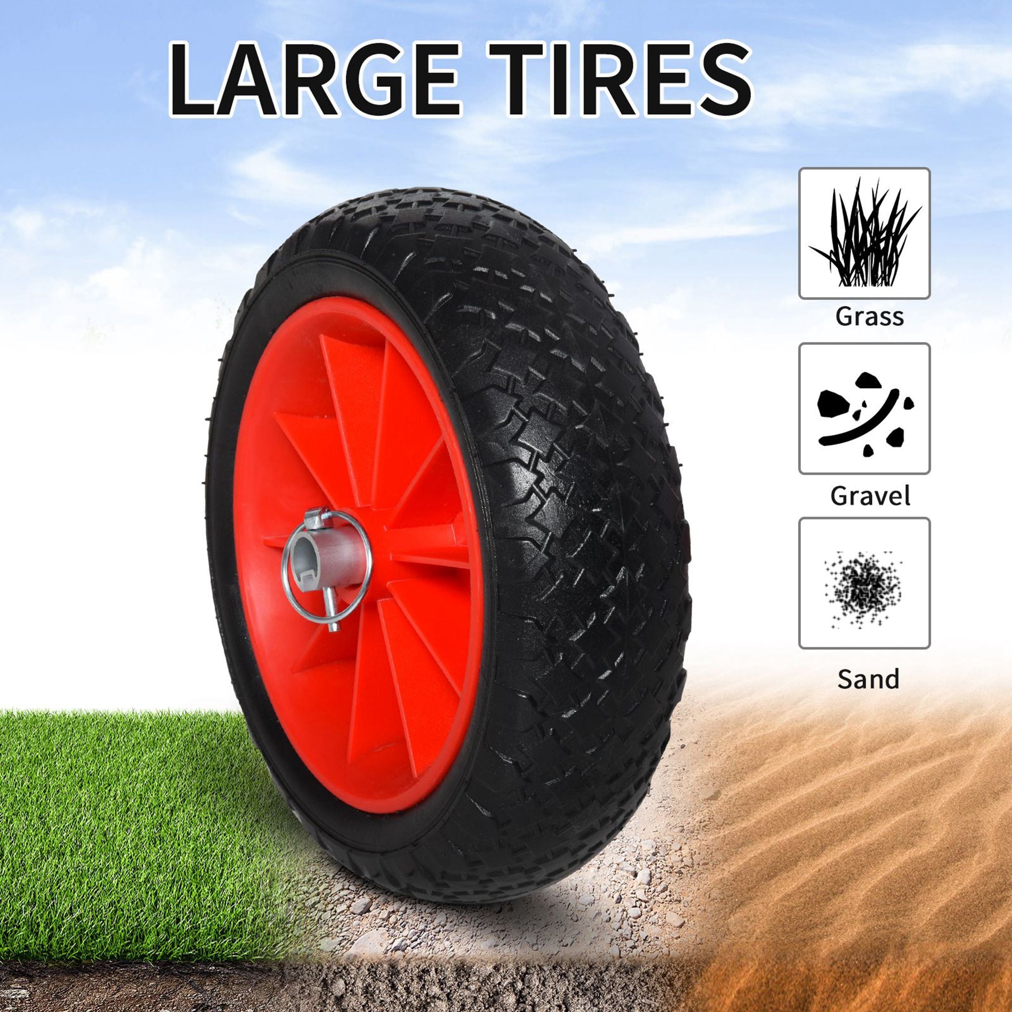 Kayak Cart, Trolley Trailer Kayak Wheels with Strong Aluminum Frame, Adjustable Width Crossbar, & Large Tires