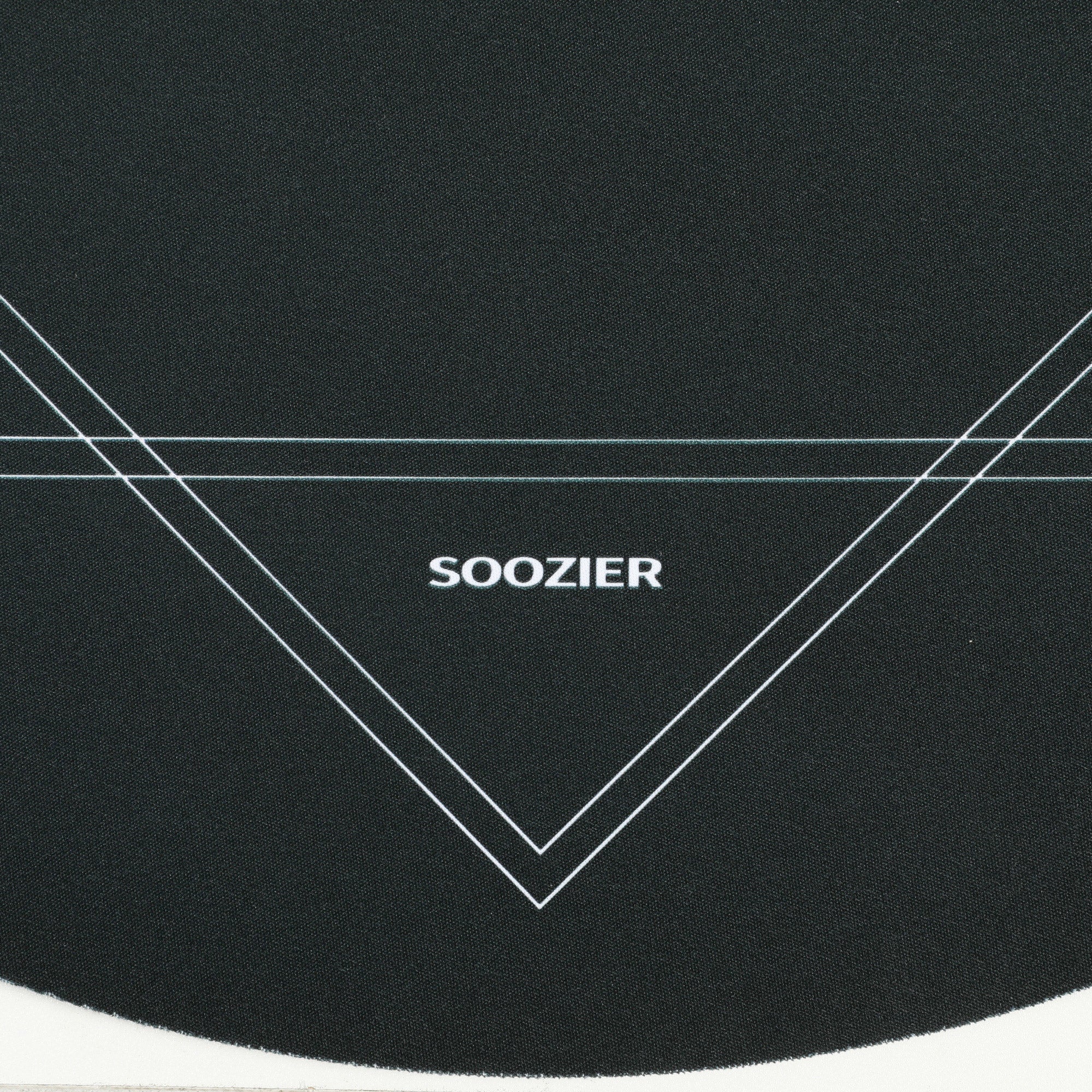 Poker Mat Texas Hold'em Poker Table Top with Non-Slip Bottom Black