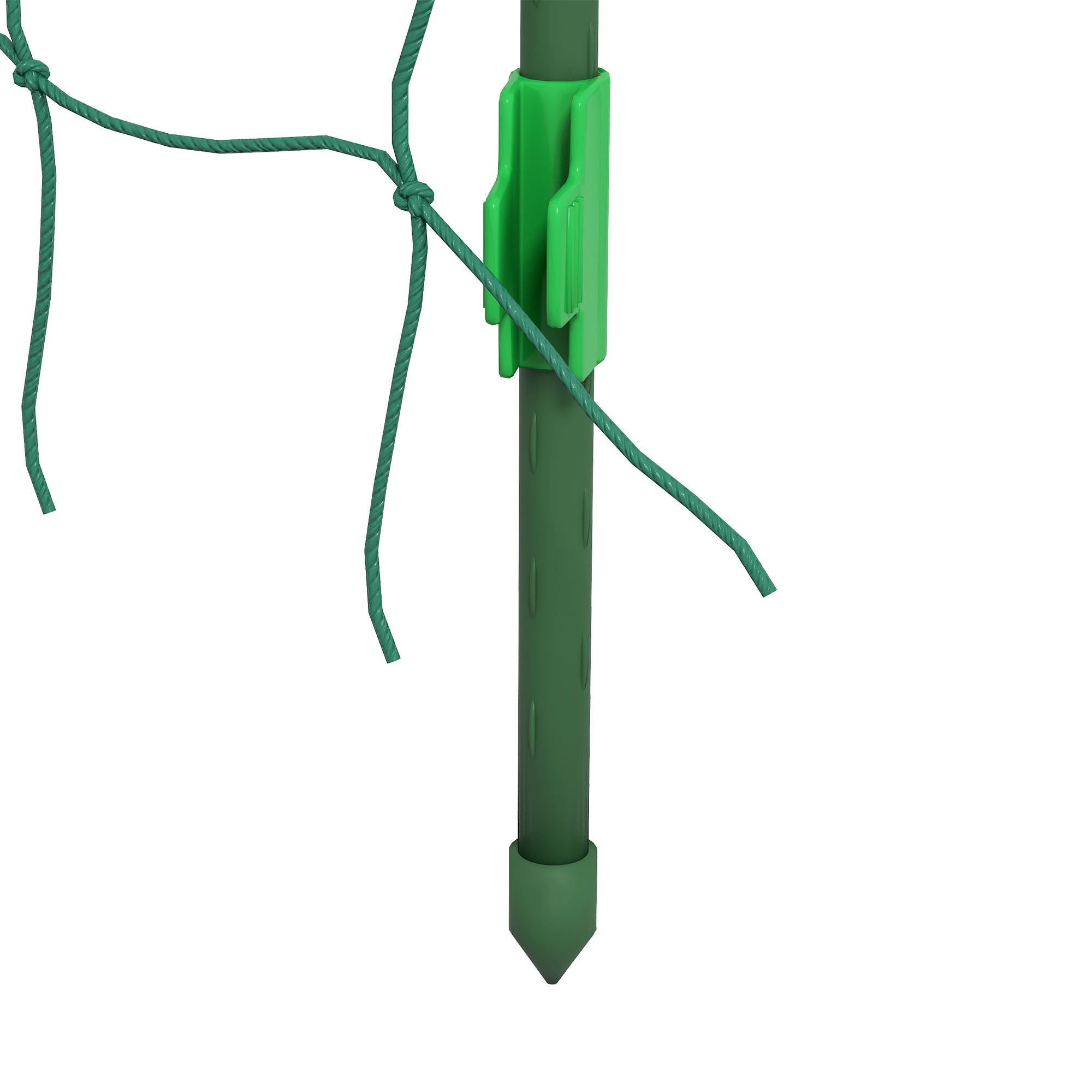 Metal Garden Trellis, Arch Trellis for Climbing Plants Outdoor, A-Frame, with Climbing Net, 57" x 66" x 81", Green - Green - Image 8
