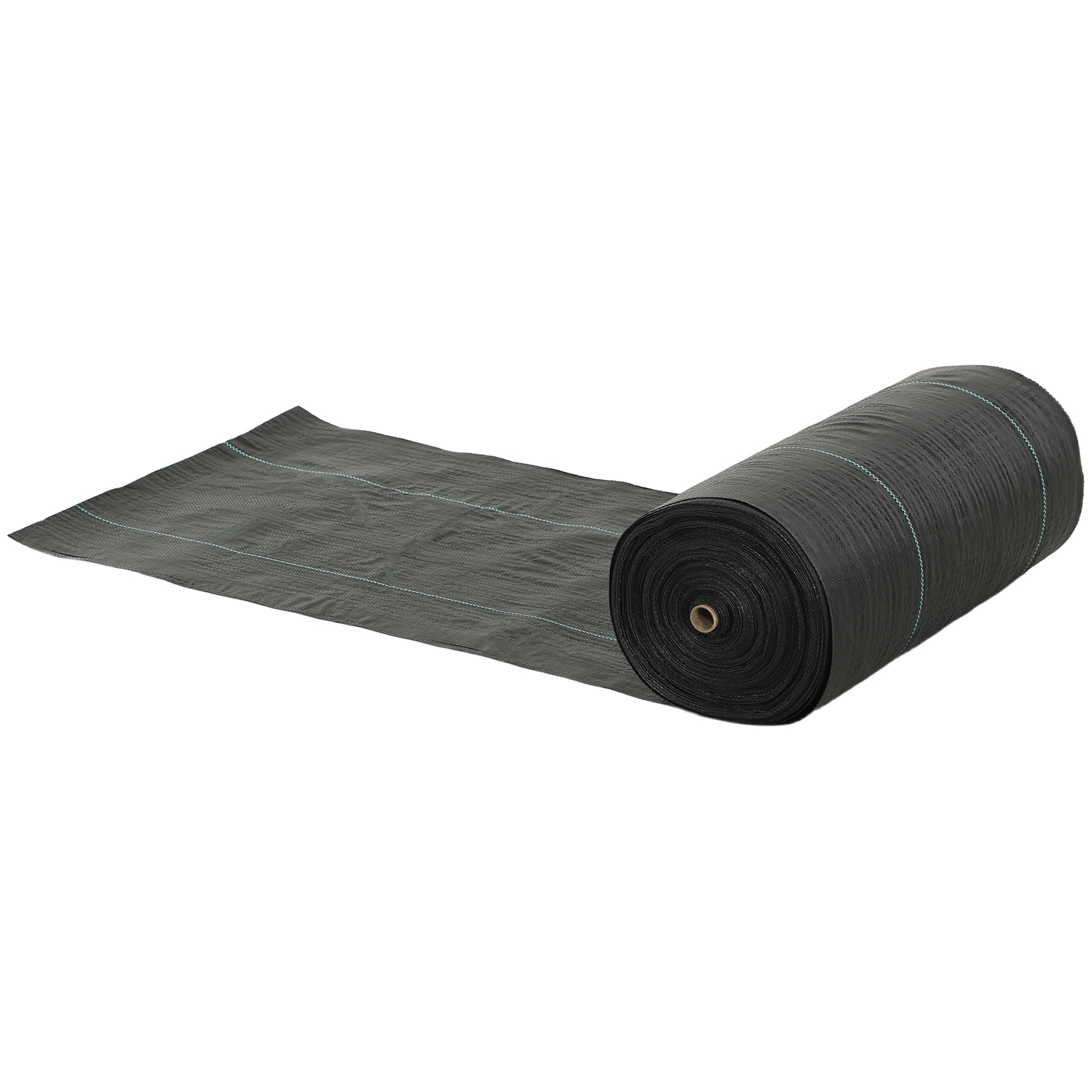 4FT x 300FT Weed Barrier Landscape Fabric, 5oz Heavy Duty Woven Weed Control Fabric for Landscaping - Black