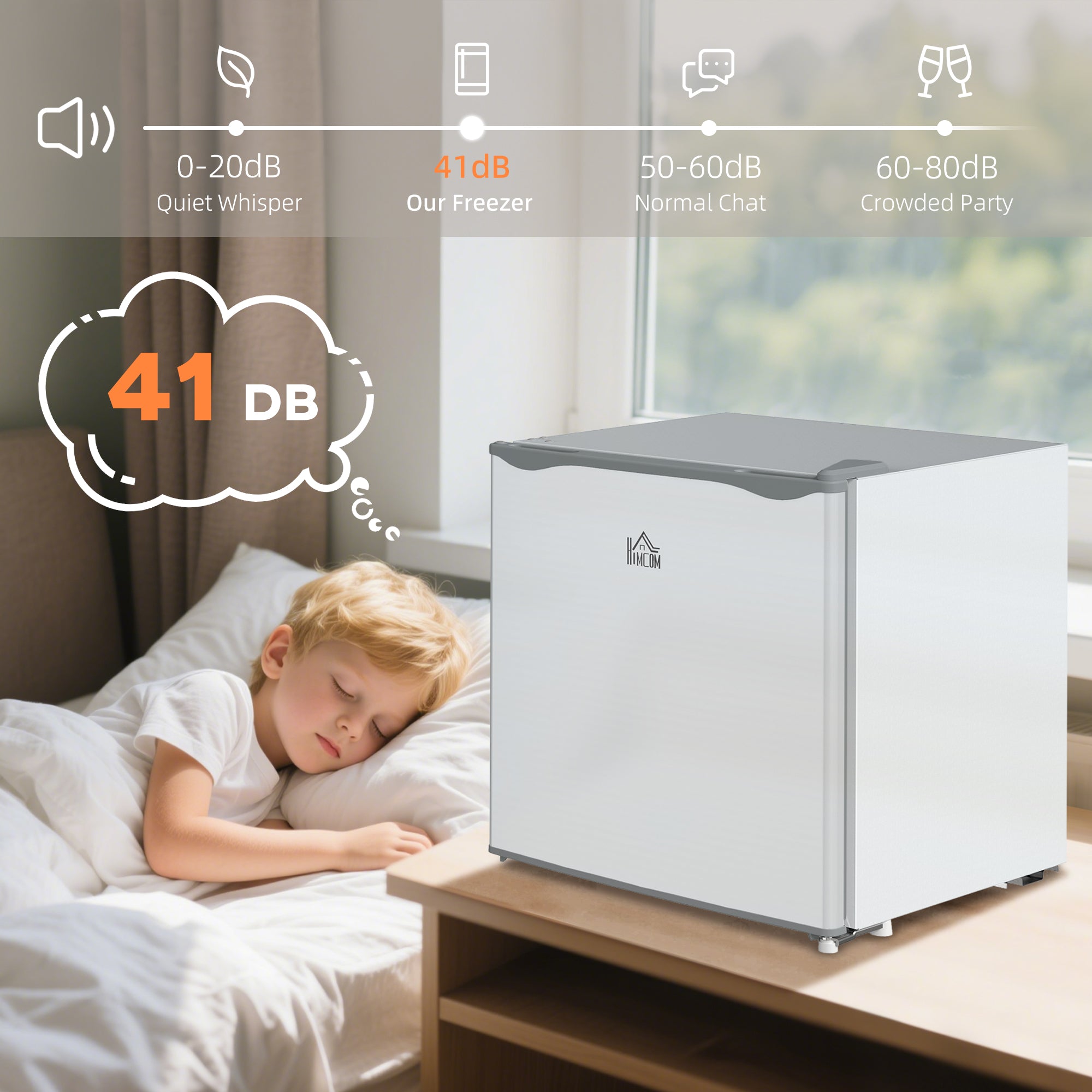 1.1 Cu.Ft Countertop Mini Freezer, Compact Upright Freezer with Removable Shelves, Gray