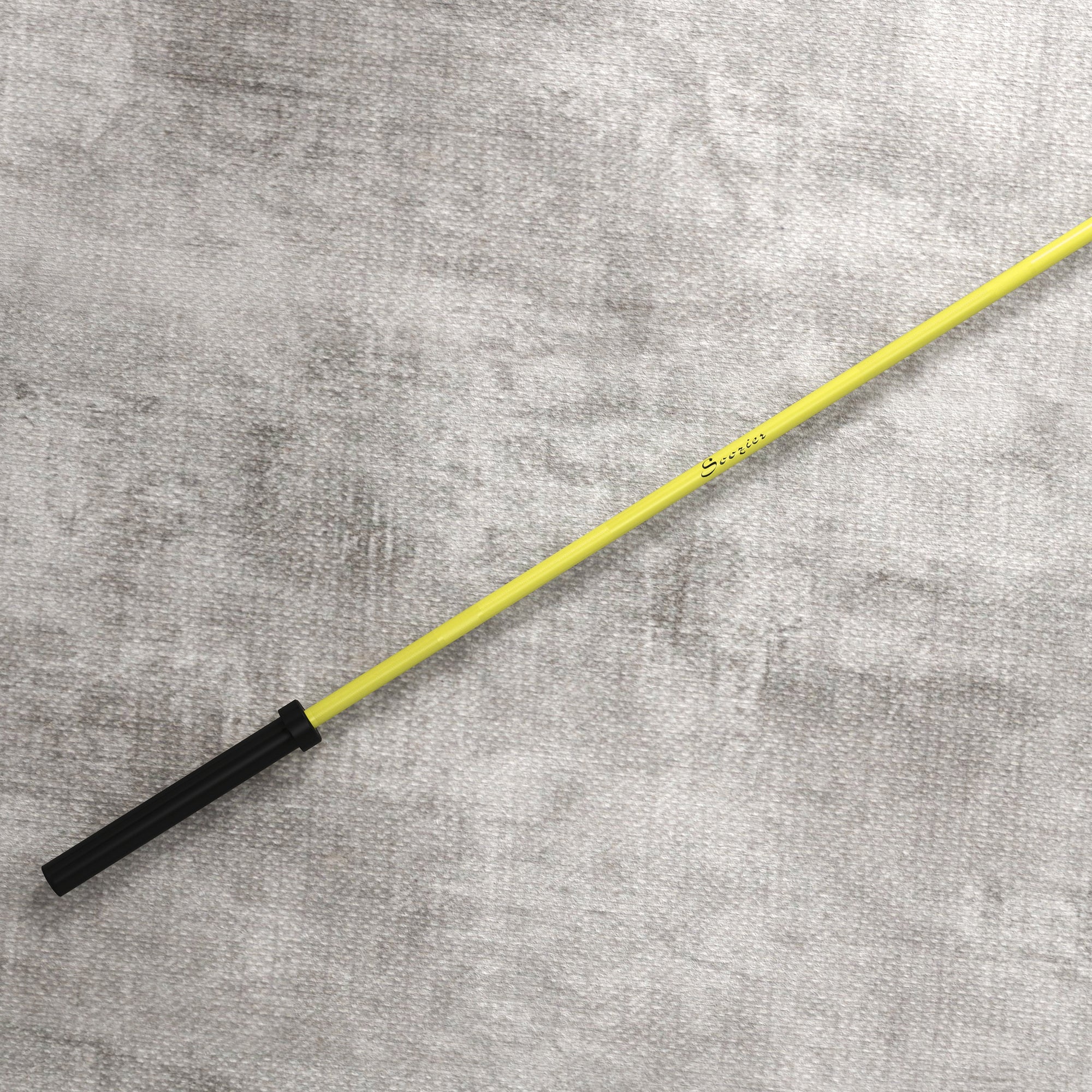 7.2ft Weight Bar, Olympic Bar with Rotating Sleeves, Non-Slip Knurling Grip, 1500lbs Weight Capacity, Yellow