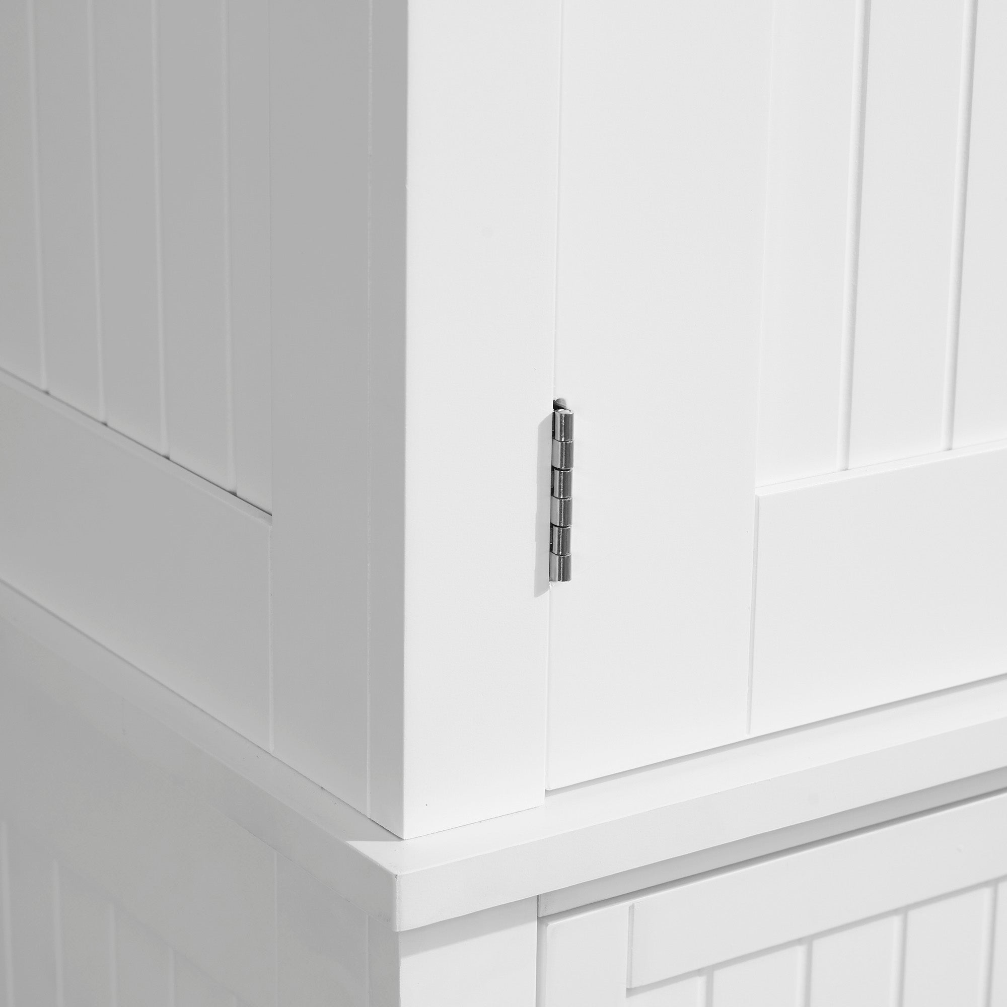 72" Kitchen Cabinet, Pantry Storage Cabinet with Doors and Shelves