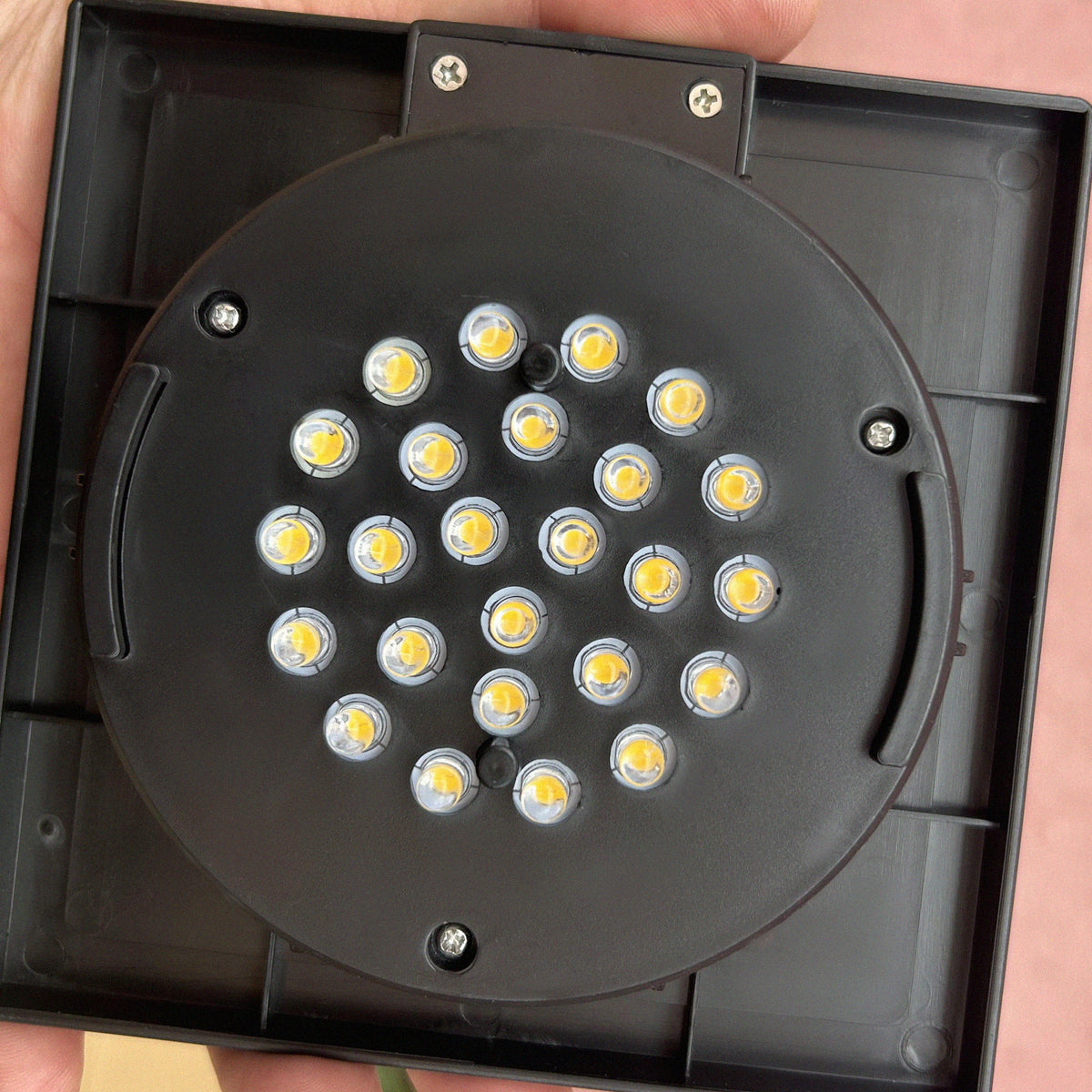 Solar Floor Lamp, Outdoor Rattan Garden Lantern Pathway Light & Decorative Driveway Lighting, Black
