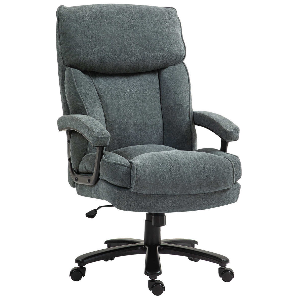 Big and Tall Executive Office Chair, Up to 450 lbs. Heavy Duty Desk Chair, Computer Chair for Heavy People, Gray