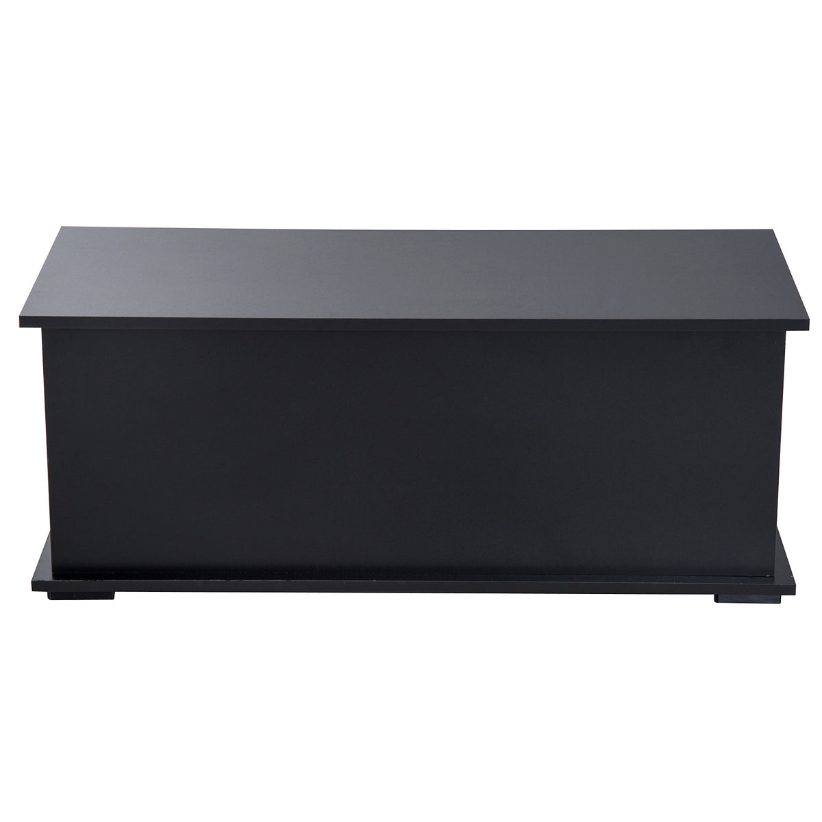 Lift Top Storage Bench, 39.4" Modern Storage Chest with 264 lbs. Weight Capacity, Black