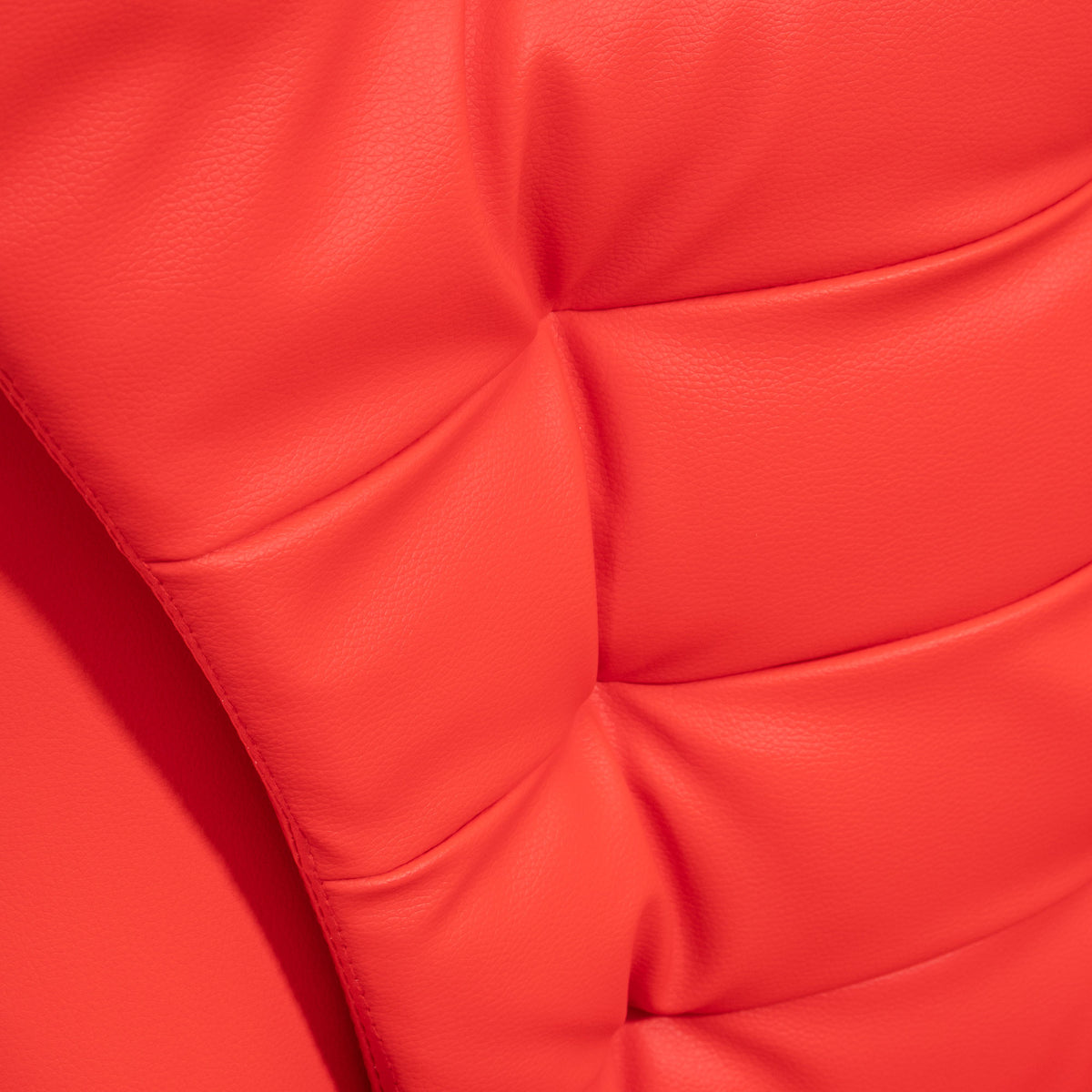 Executive Office Chair, High Back Reclining Computer Chair with Footrest and Armrest, Red