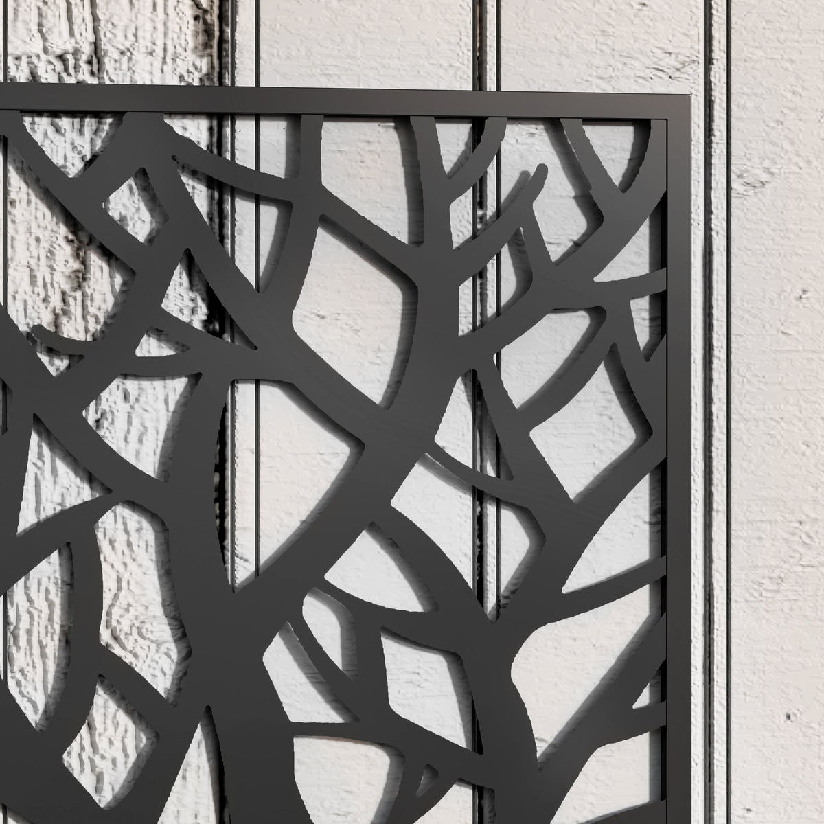 Metal Garden Bed with Trellis for Climbing Plants, Freestanding or Wall Mounted Flower Bed for Garden, Patio, Balcony