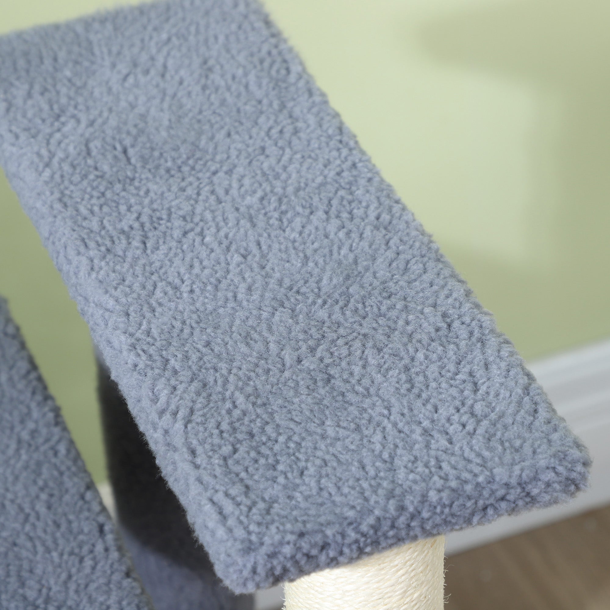 4 Levels Cat Steps with Scratching Posts for High Bed, Sofa, Gray - Gray - Image 8
