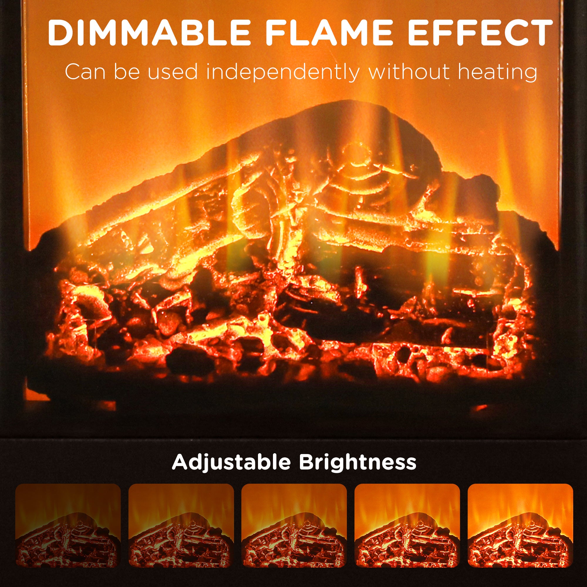 31" Freestanding Electric Heater with Oscillation, Remote Control & 12H Timer for Indoors, 1400W, Black
